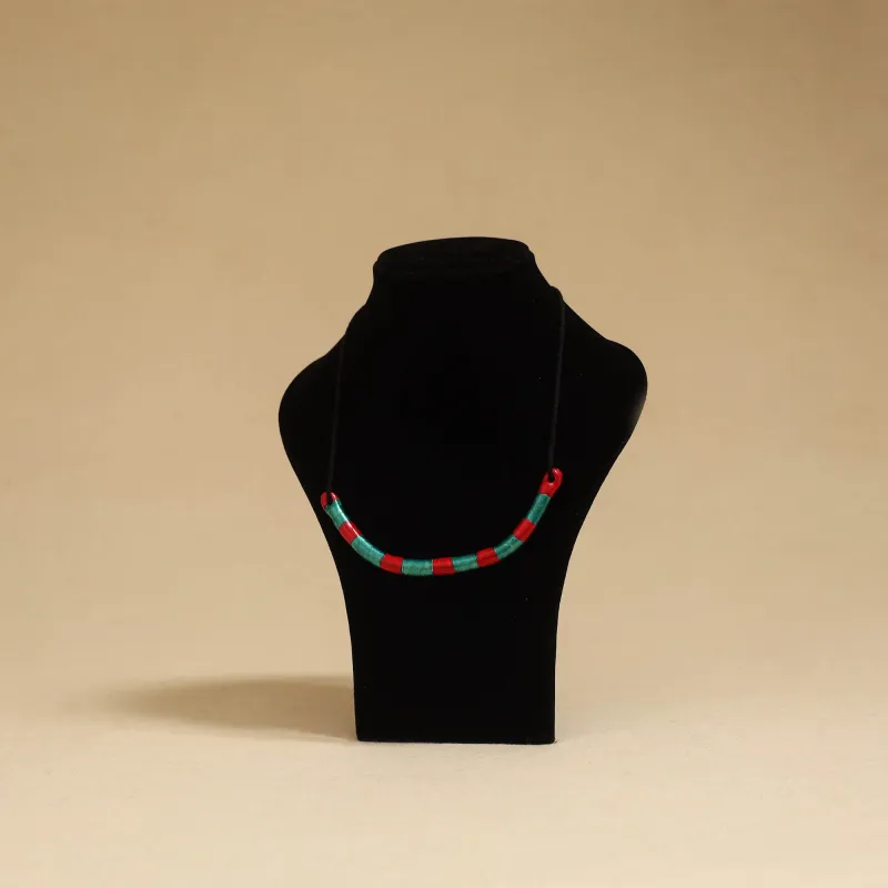 Multicolor - Quirklets Handpainted Clay Pendant Necklace 14 sold by Itokri