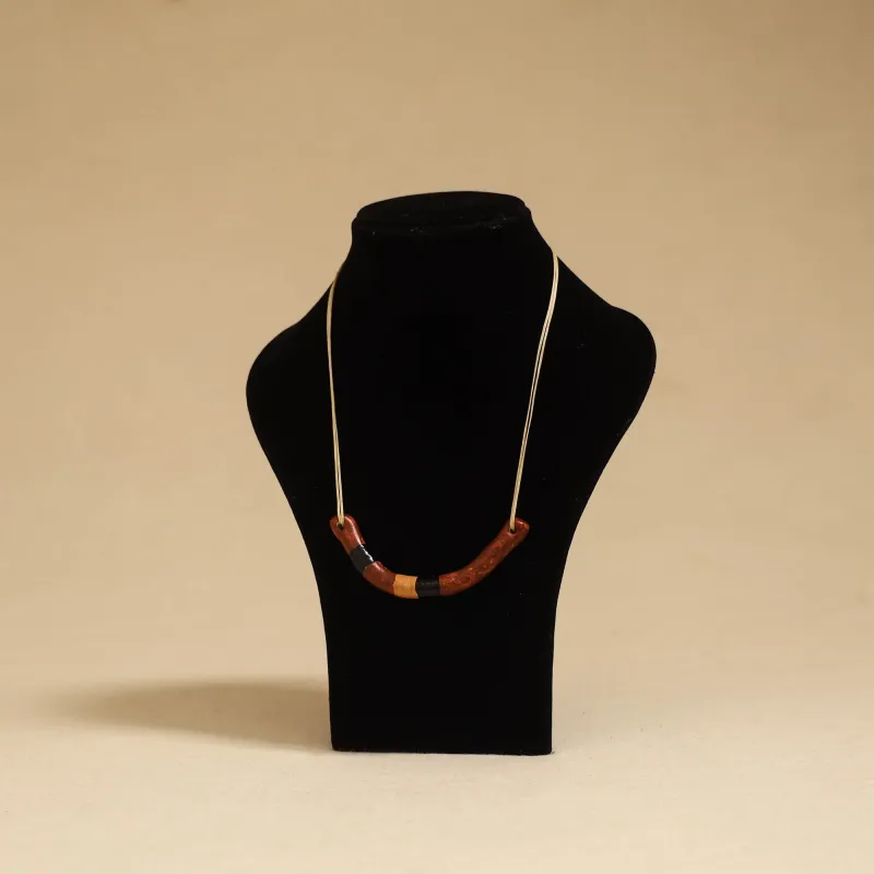 Red - Quirklets Handpainted Clay Pendant Necklace 19 sold by Itokri