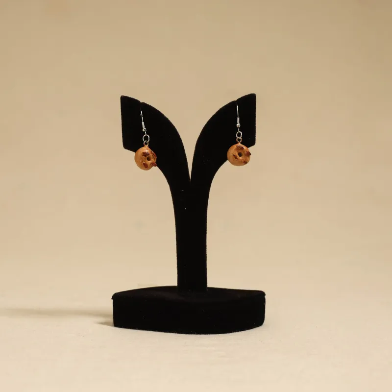 Orange - Quirklets Handpainted Clay Doughnut Earrings 61 sold by Itokri