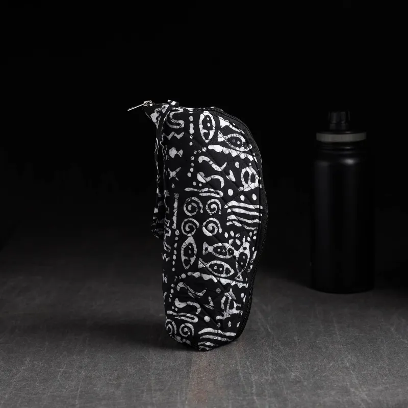 Black - Handmade 1L Water Bottle Cover 29 sold by Itokri