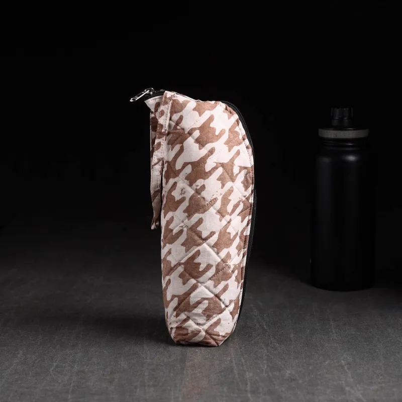 Brown - Handmade 1L Water Bottle Cover 27 sold by Itokri