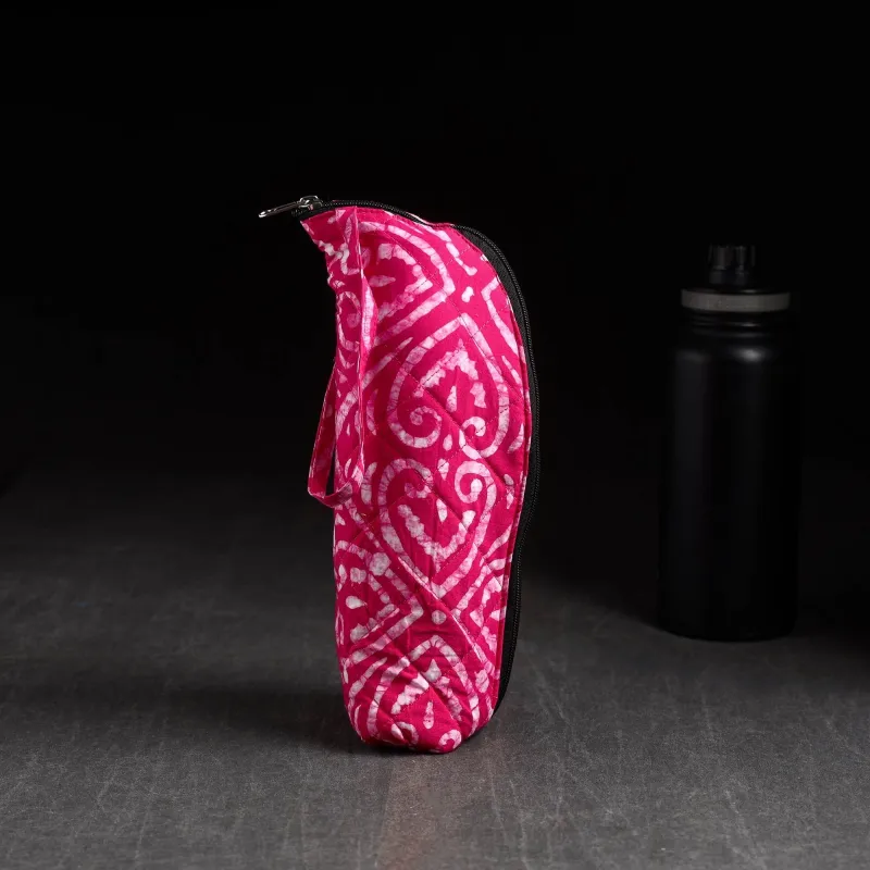 Pink - Handmade 1L Water Bottle Cover 25 sold by Itokri