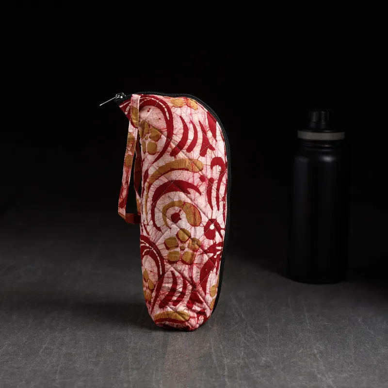 Red - Handmade 1L Water Bottle Cover 21 sold by Itokri