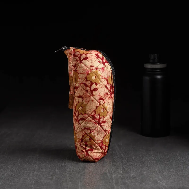 Peach - Handmade 1L Water Bottle Cover 20 sold by Itokri