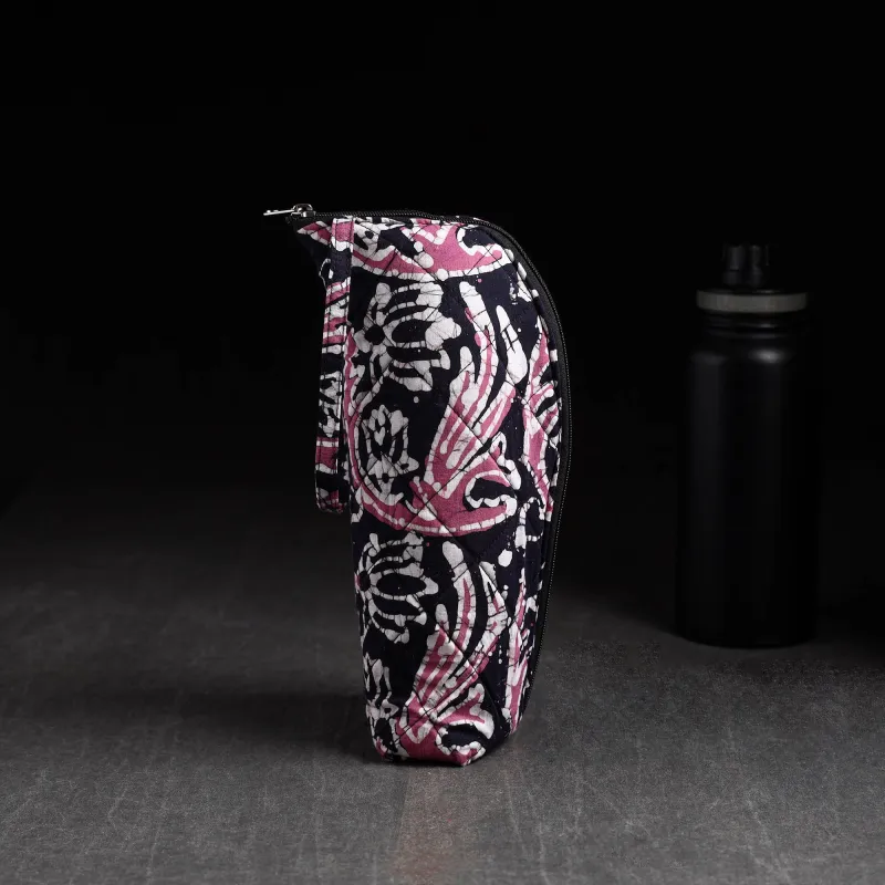 Black - Handmade 1L Water Bottle Cover 13 sold by Itokri