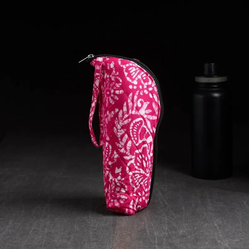 Pink - Handmade 1L Water Bottle Cover 06 sold by Itokri