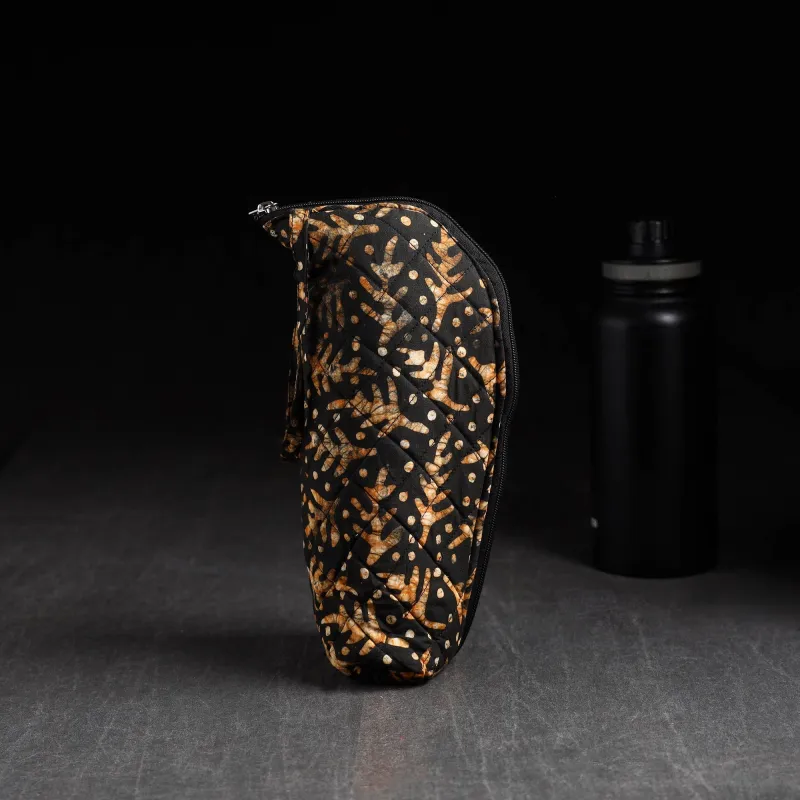 Black - Handmade 1L Water Bottle Cover 04 sold by Itokri