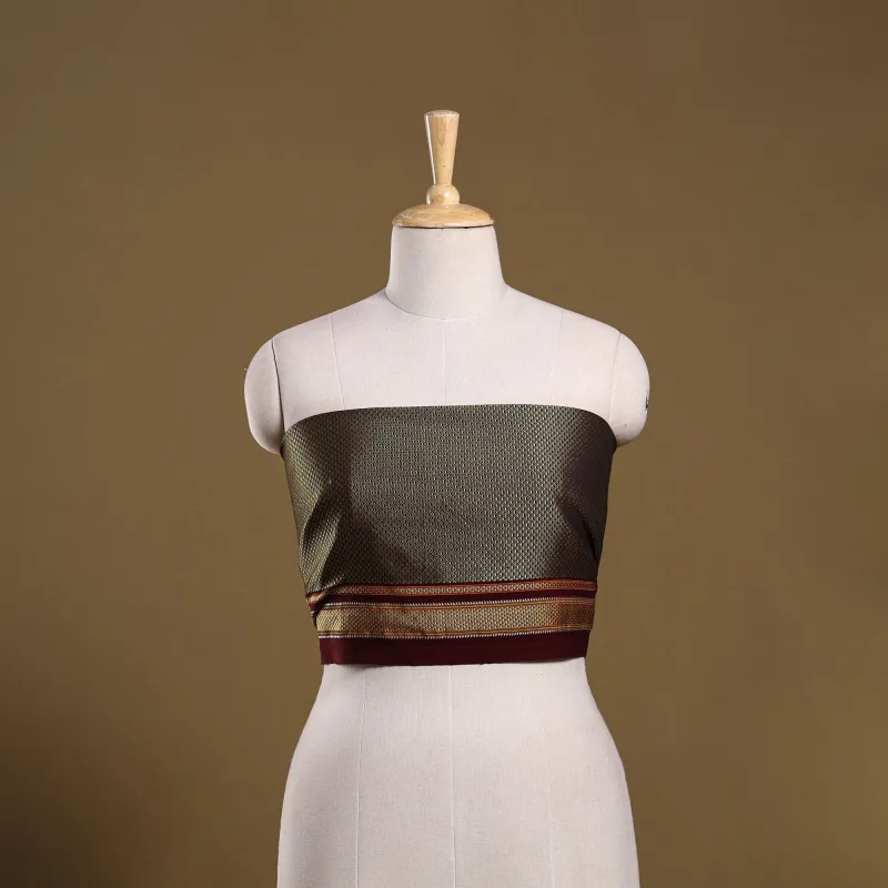Yellow - Khun Weave Cotton Blouse Piece 40 made by Itokri