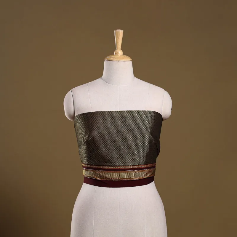 Yellow - Khun Weave Cotton Blouse Piece 02 sold by Itokri