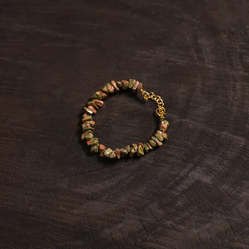 Multicolor - Handcrafted Glass Stone Bracelet 02 sold by Itokri