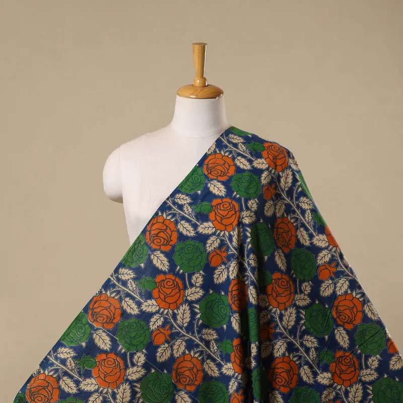 Multicolor - Printed Cotton Kalamkari Fabric 27 sold by Itokri