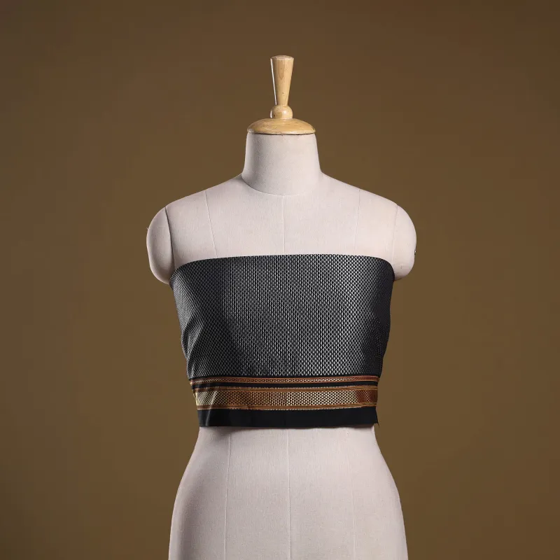 Grey - Khun Weave Cotton Blouse Piece 71 sold by Itokri