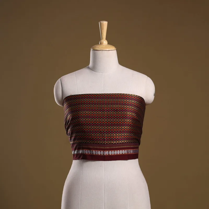 Multicolor - Khun Weave Cotton Blouse Piece 77 made by Itokri