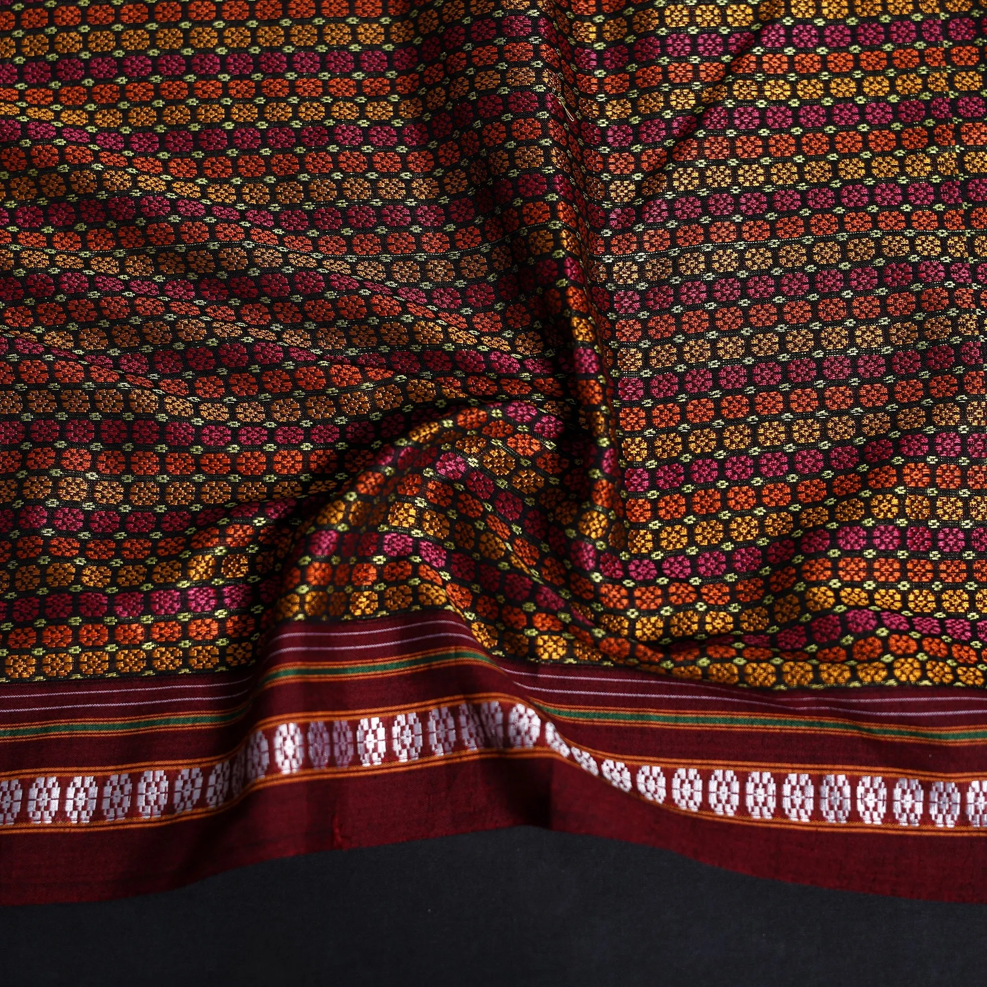 Multicolor - Khun Weave Cotton Blouse Piece 77 sold by Itokri product image thumbnail 3