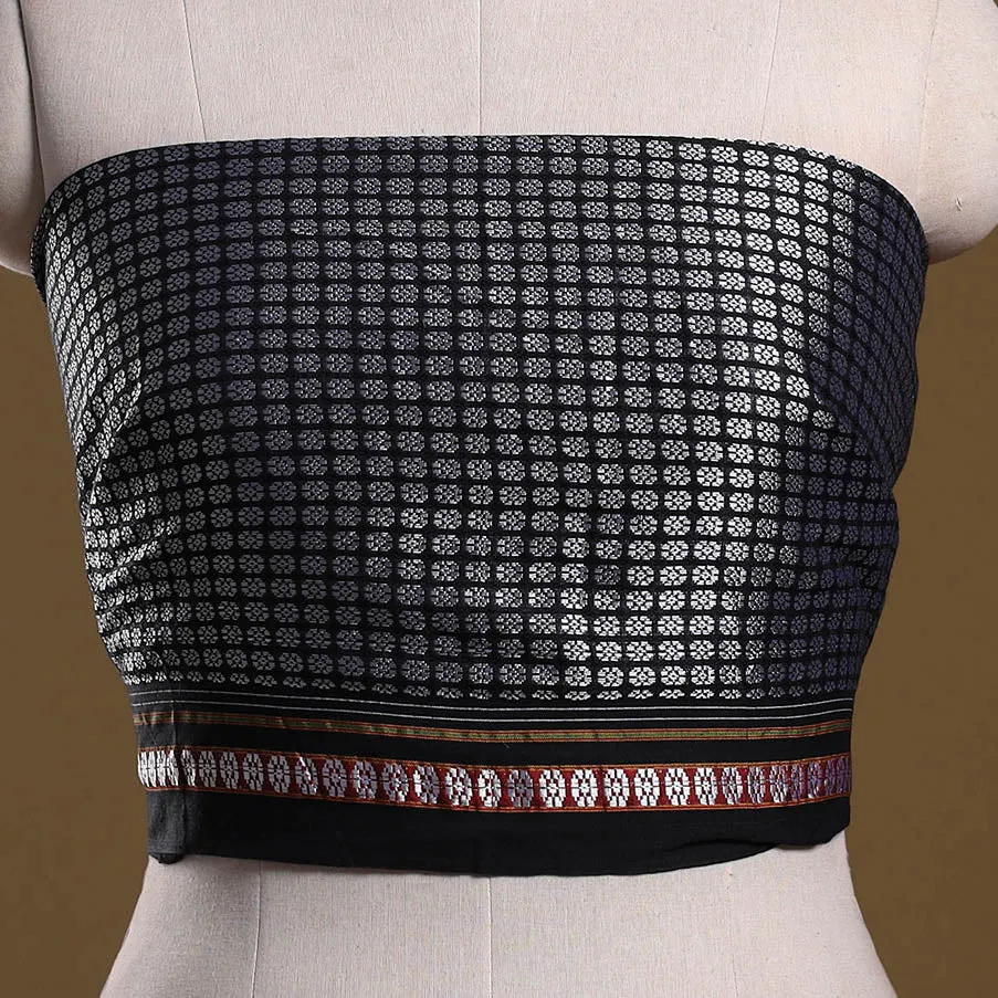 Grey - Khun Weave Cotton Blouse Piece 56 sold by Itokri product image thumbnail 2