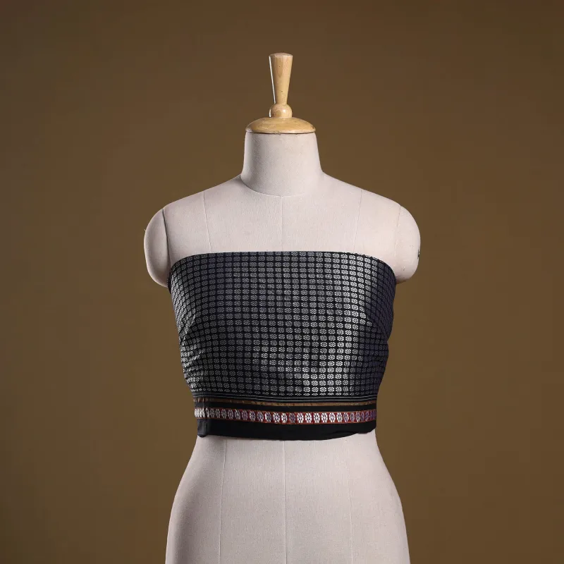 Grey - Khun Weave Cotton Blouse Piece 56 made by Itokri