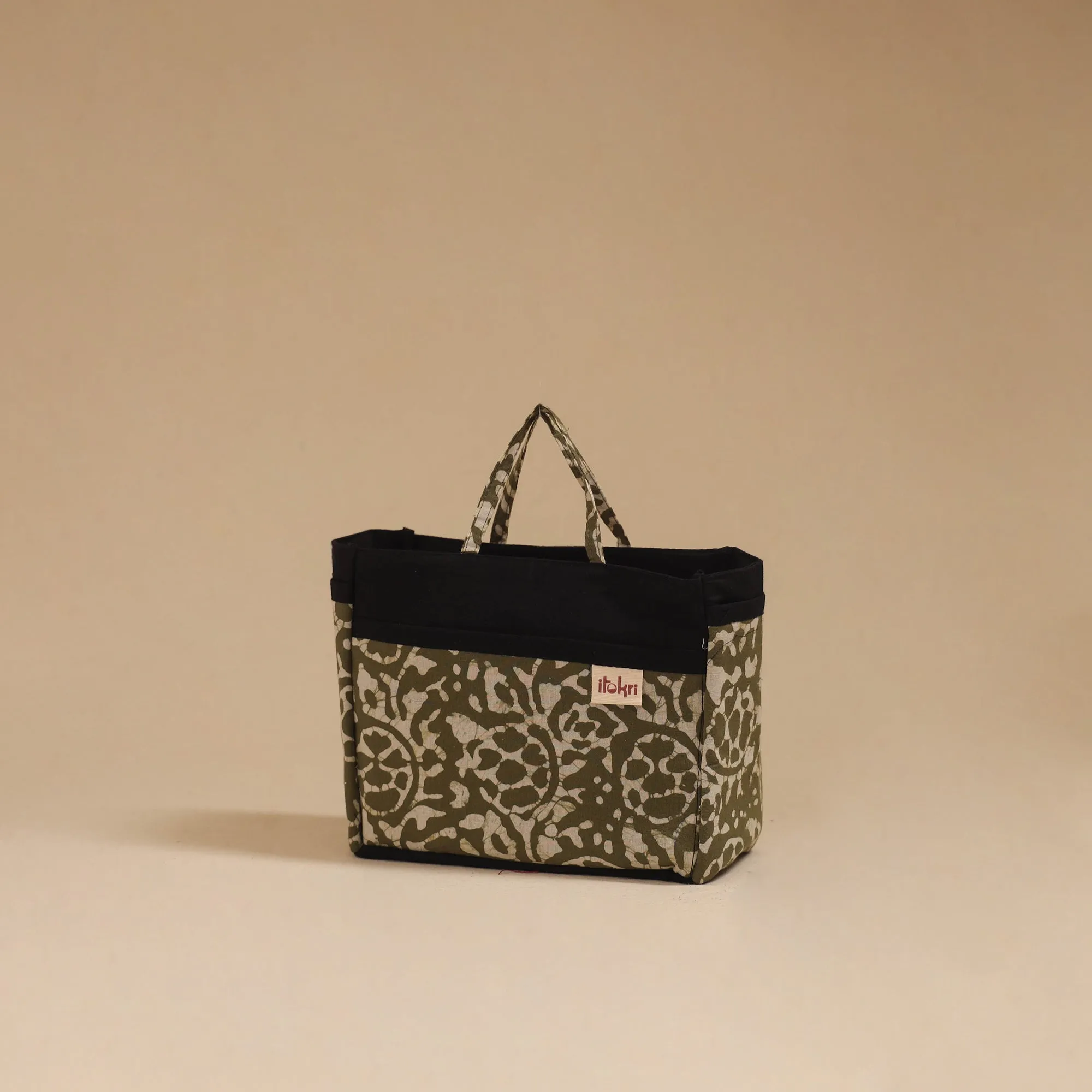 Green - Handmade Multipurpose Cosmetic/Toiletry Bag 21 sold by Itokri product image thumbnail 2