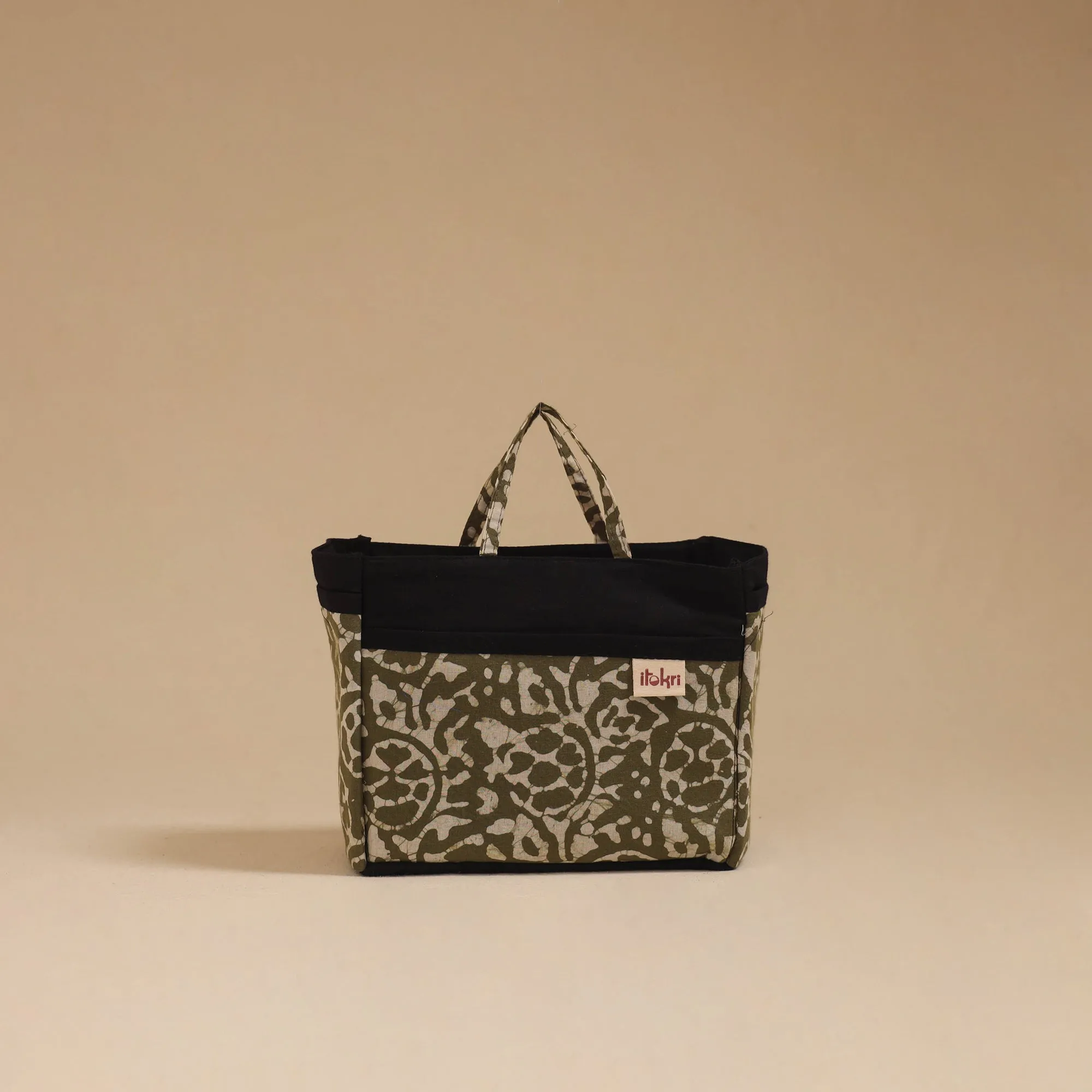 Green - Handmade Multipurpose Cosmetic/Toiletry Bag 21 sold by Itokri