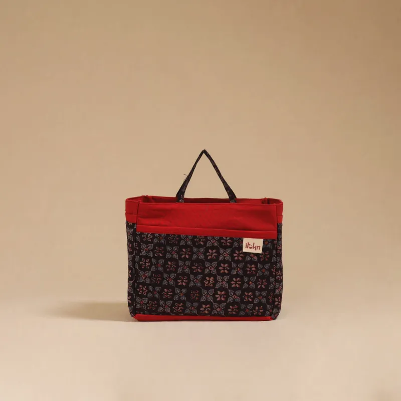 Black - Handmade Multipurpose Cosmetic/Toiletry Bag 19 made by Itokri
