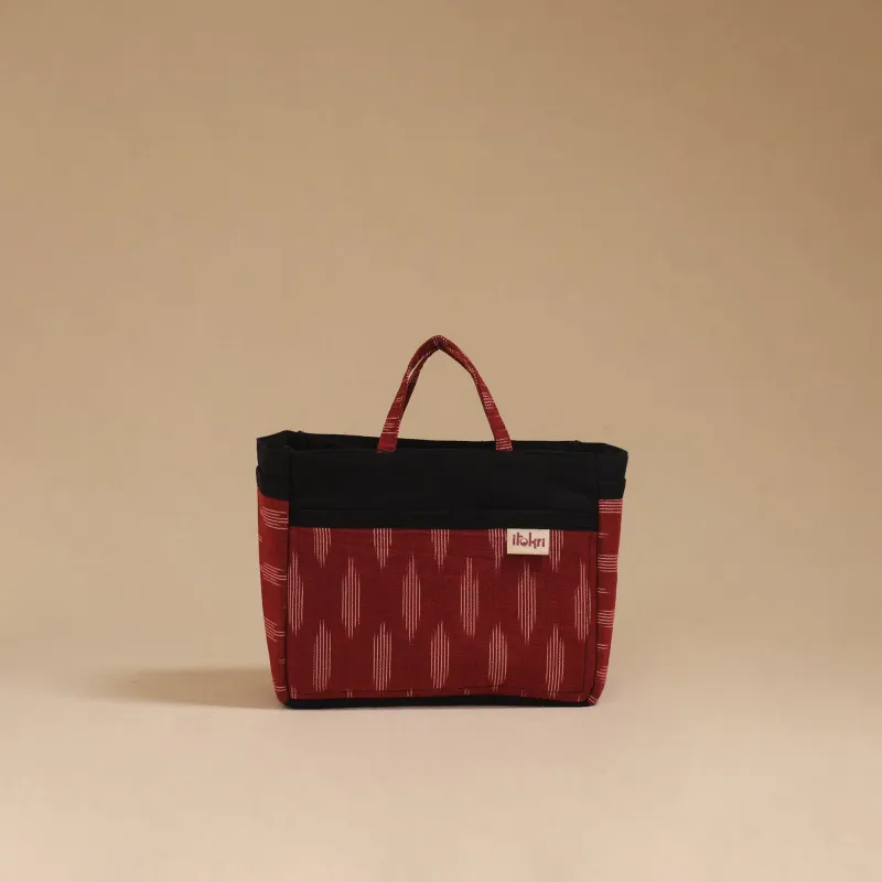 Red - Handmade Multipurpose Cosmetic/Toiletry Bag 15 sold by Itokri