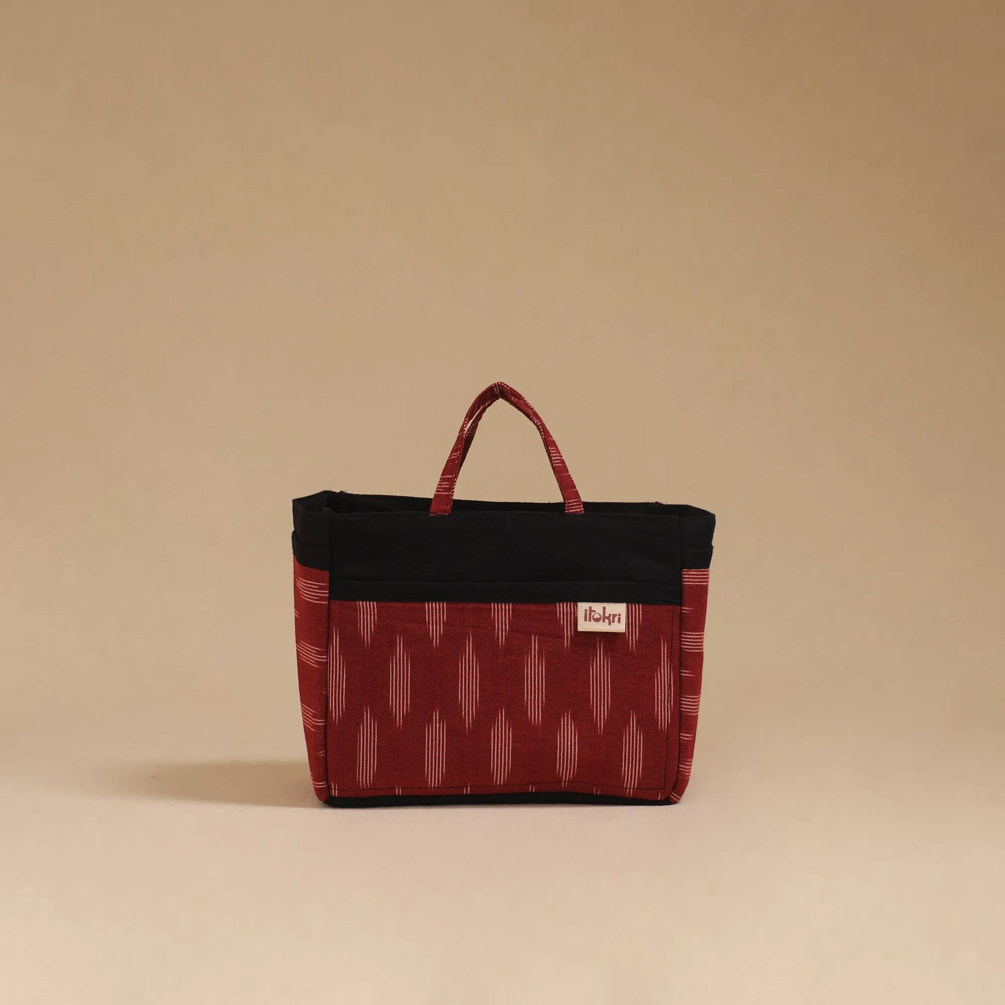 Red - Handmade Multipurpose Cosmetic/Toiletry Bag 15 sold by Itokri