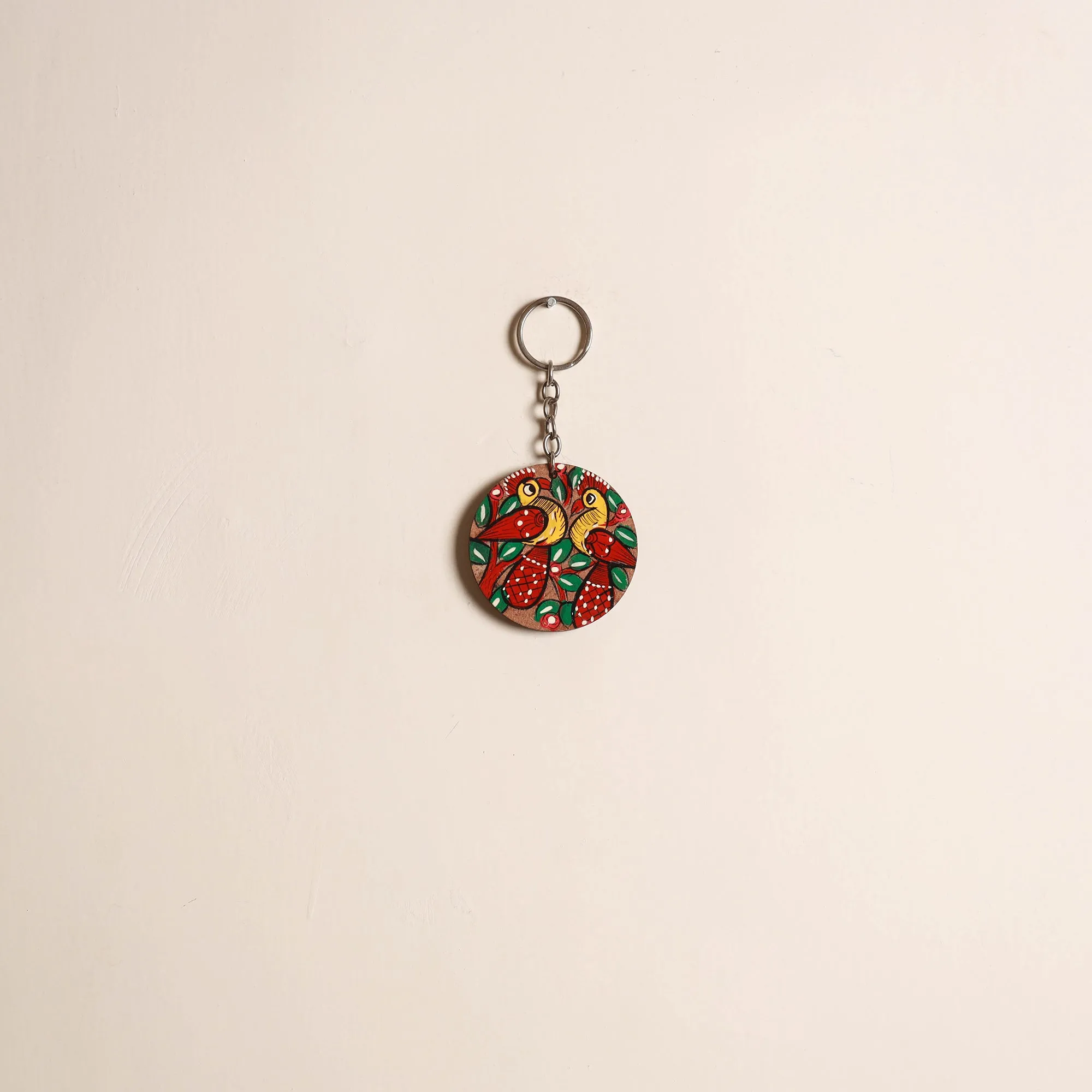 Multicolor - Patua Handpainted Wooden Keychain 78 sold by Itokri