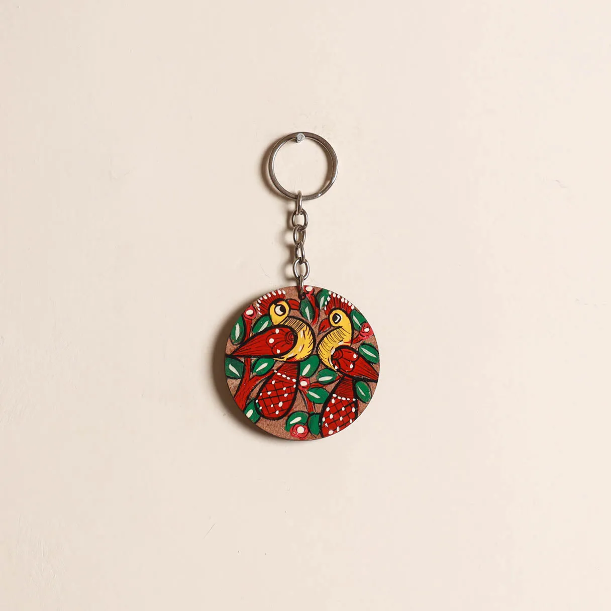Multicolor - Patua Handpainted Wooden Keychain 78 sold by Itokri product image thumbnail 2
