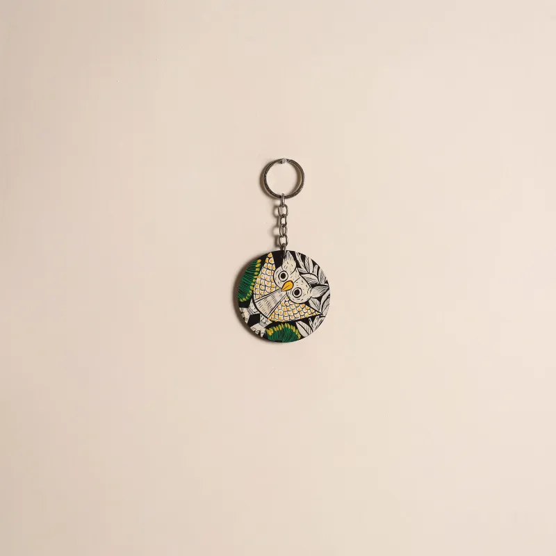 Multicolor - Patua Handpainted Wooden Keychain 39 sold by Itokri