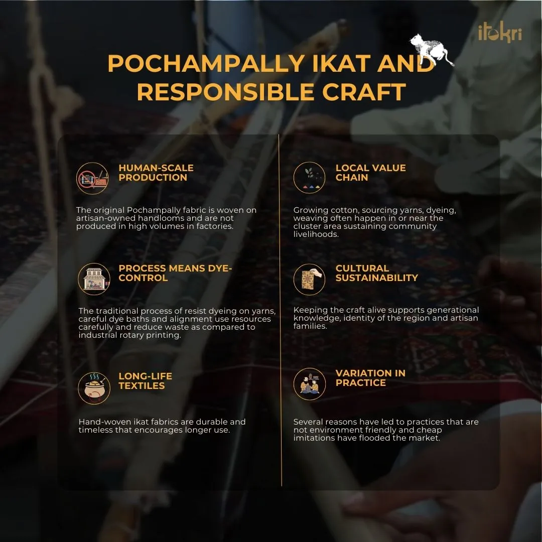 Red - Handcrafted Fabric Jhola Bag 92 sold by Itokri product image thumbnail 5