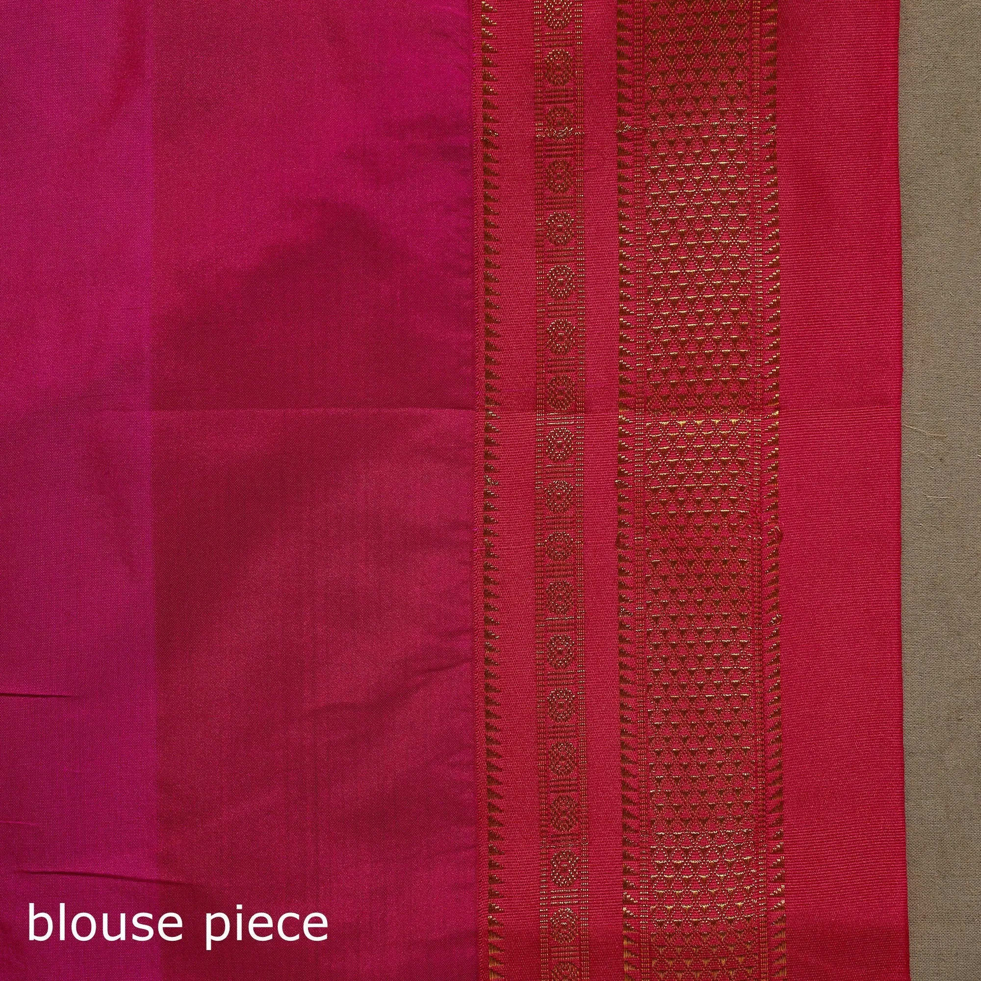 Purple - Mercerized Cotton Ilkal Saree with Chikki Paras Border 07 sold by Itokri product image thumbnail 5