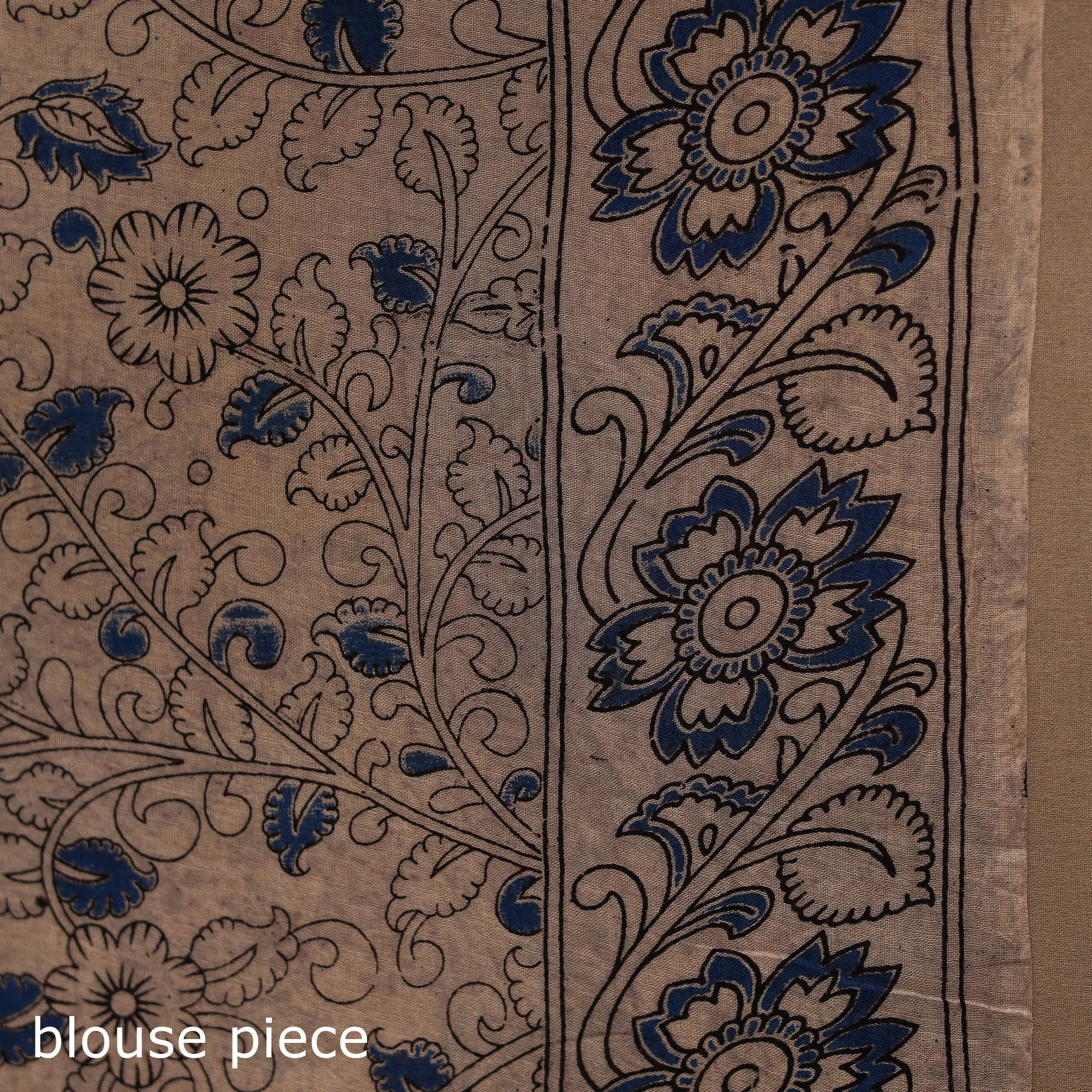 Pink - Printed Cotton Kalamkari Saree 04 sold by Itokri product image thumbnail 5