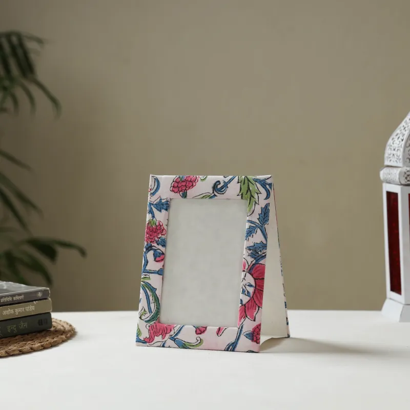 Multicolor - Fabric Embellished Handmade Photo Frame (8 x 6 in) 01 sold by Itokri