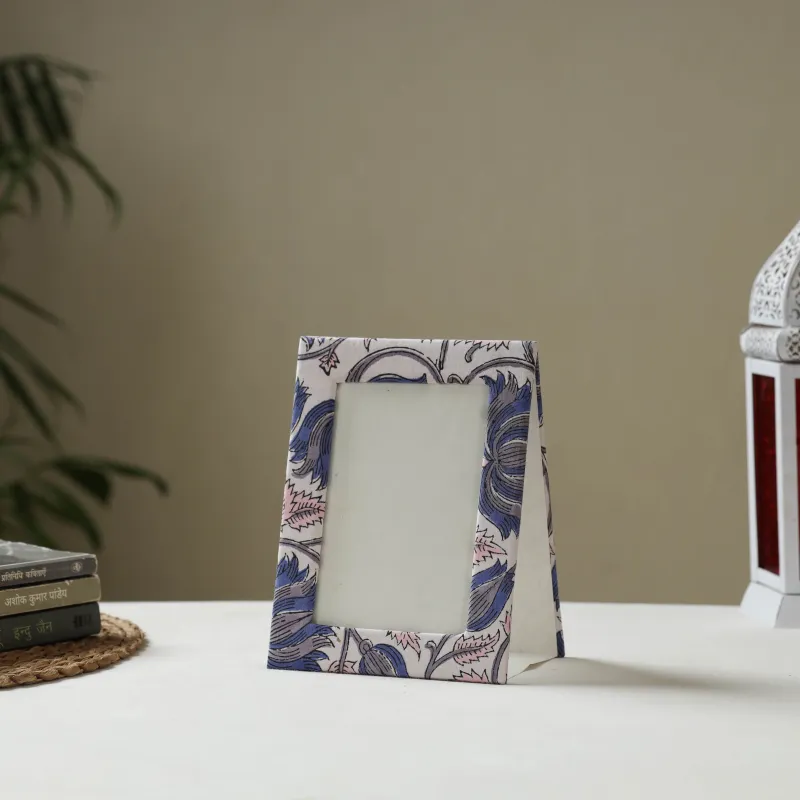 Multicolor - Fabric Embellished Handmade Photo Frame (8 x 6 in) 03 sold by Itokri