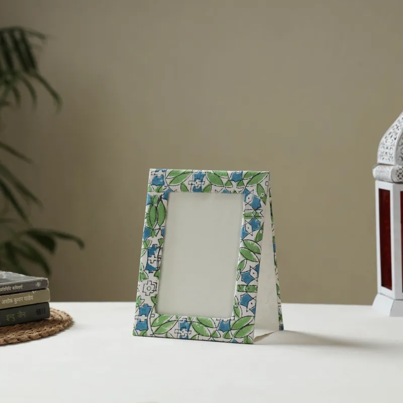 Green - Fabric Embellished Handmade Photo Frame (8 x 6 in) 14 sold by Itokri