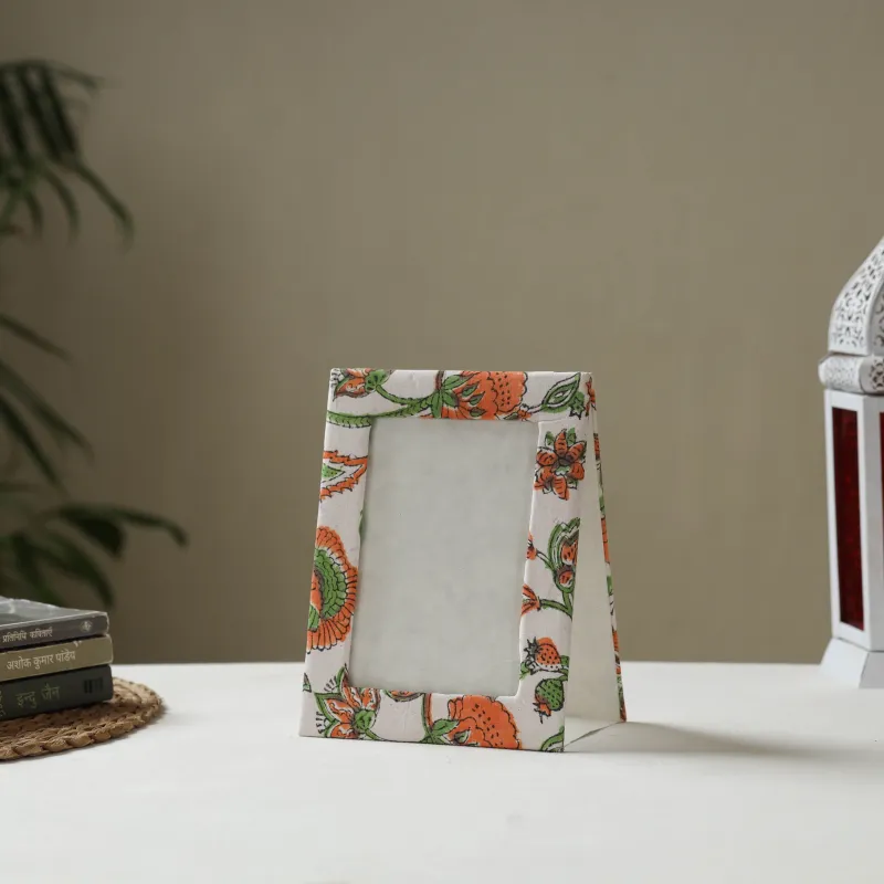 Multicolor - Fabric Embellished Handmade Photo Frame (8 x 6 in) 24 sold by Itokri