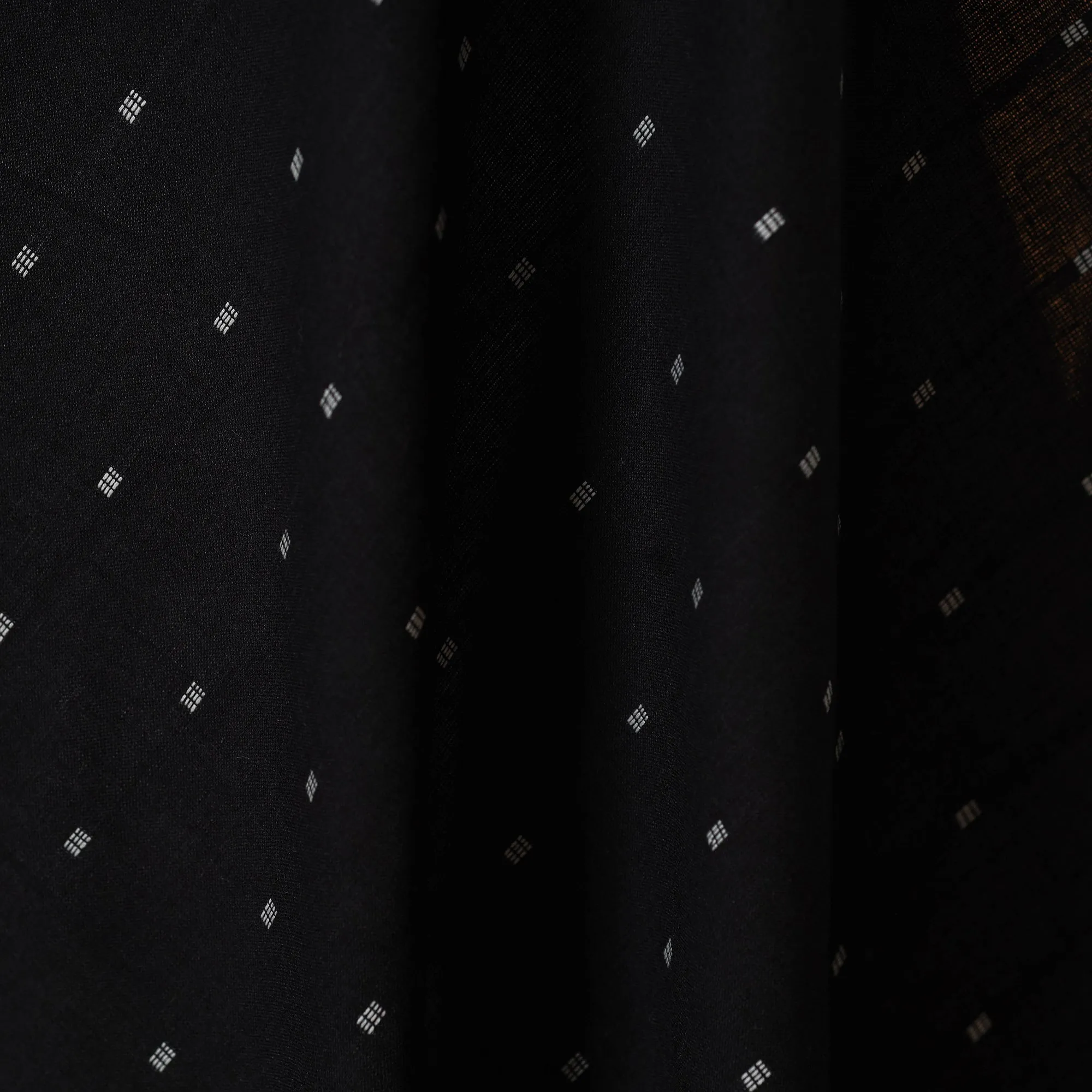 Black - Prewashed Cotton Jacquard Fabric 08 sold by Itokri product image thumbnail 3