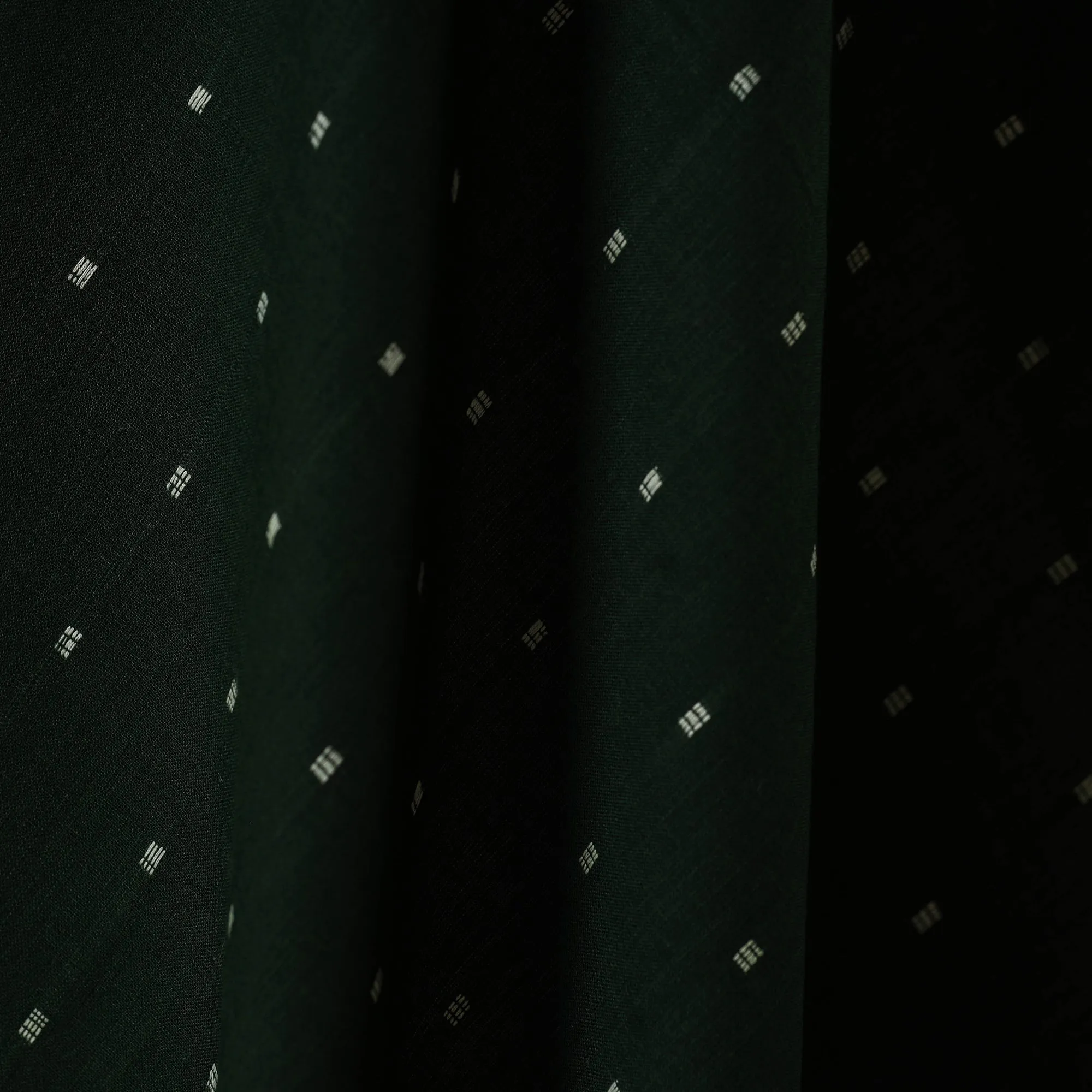 Green - Prewashed Cotton Jacquard Fabric 06 sold by Itokri product image thumbnail 3