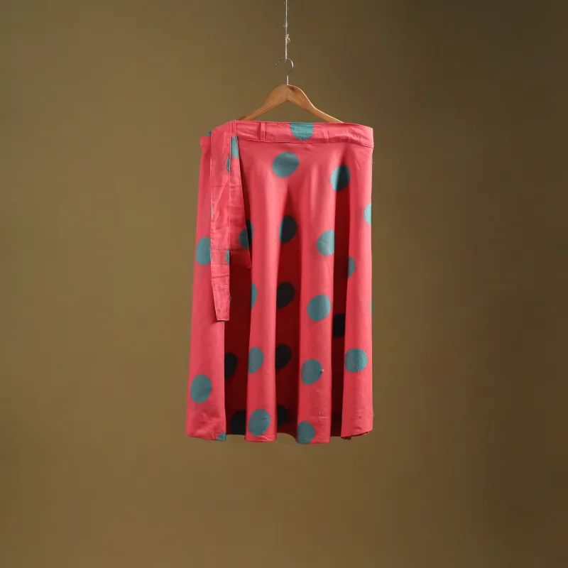 Jacquard Weave Cotton Wrap Around Skirt 38 sold by Itokri