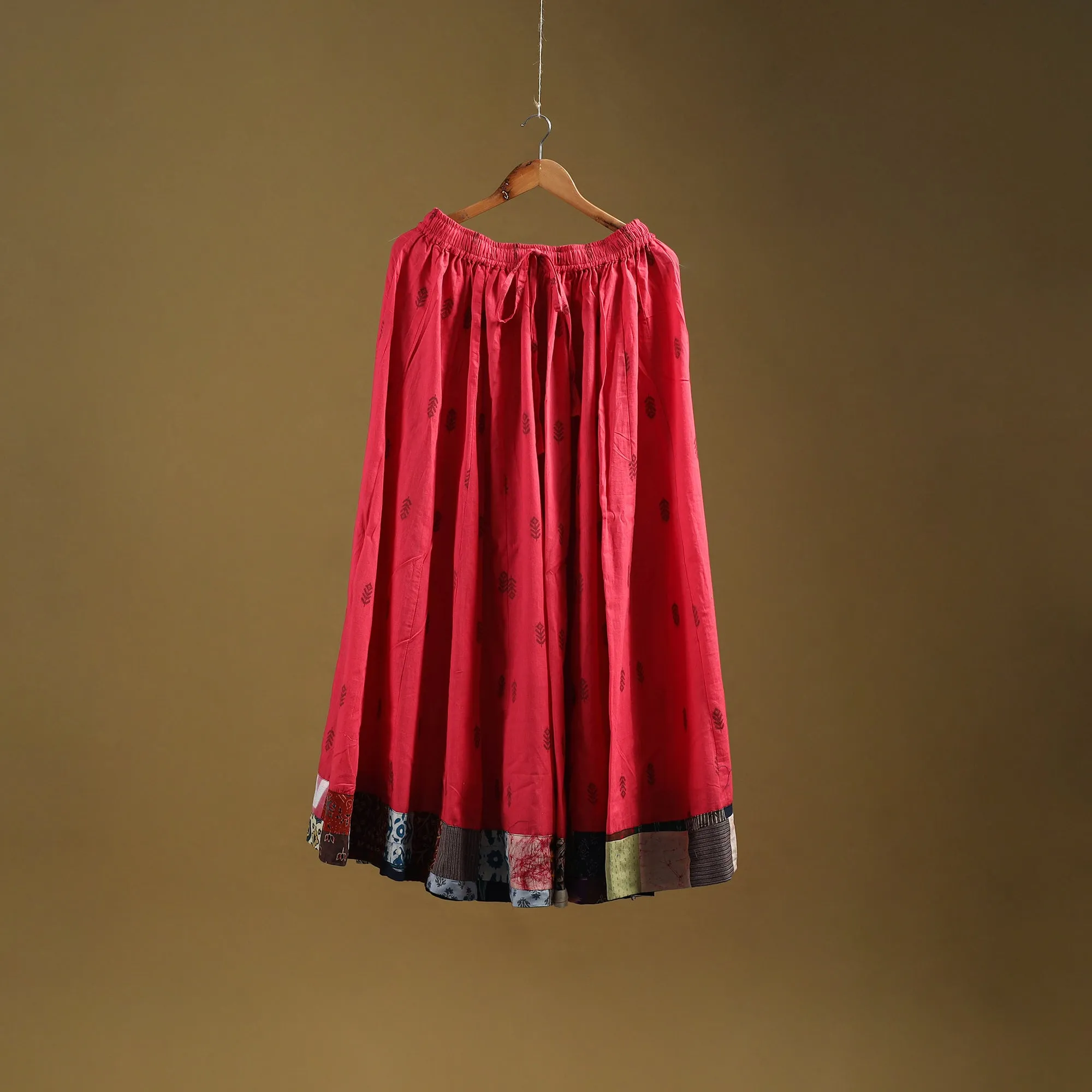 Jacquard Patchwork 24 Kali Cotton Long Skirt 17 sold by Itokri product image thumbnail 5