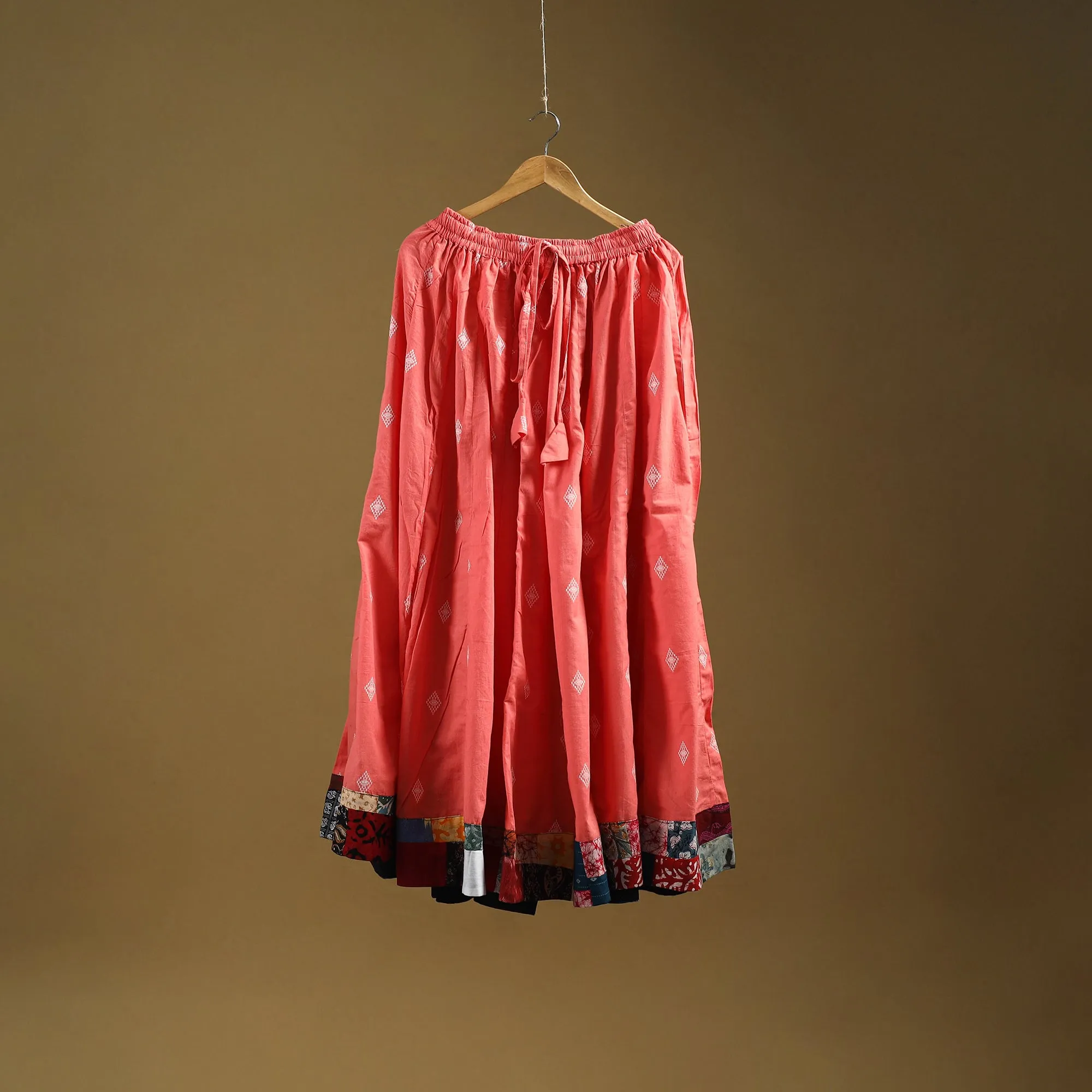 Jacquard Patchwork 24 Kali Cotton Long Skirt 12 sold by Itokri product image thumbnail 5