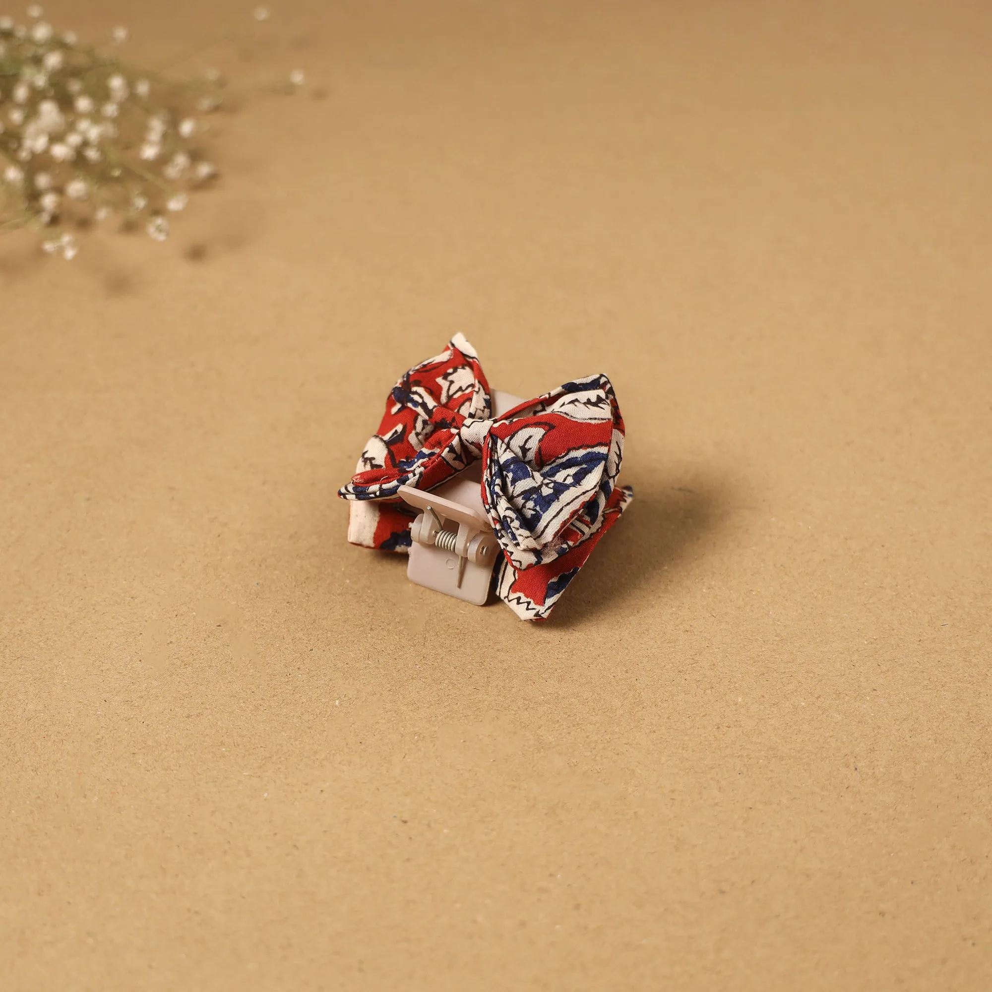 Beige - Handmade Women's Bow Hair Claw Clip 86 sold by Itokri product image thumbnail 2