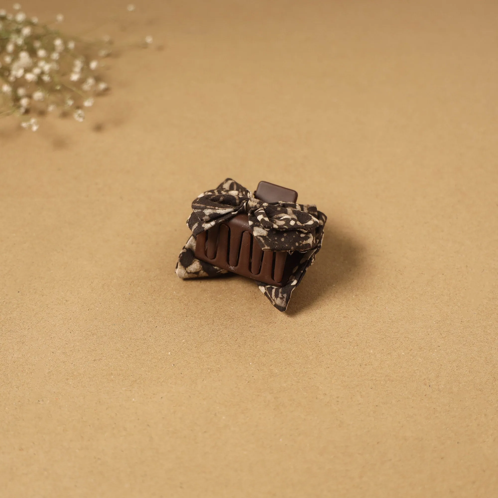 Beige - Handmade Women's Bow Hair Claw Clip 85 sold by Itokri