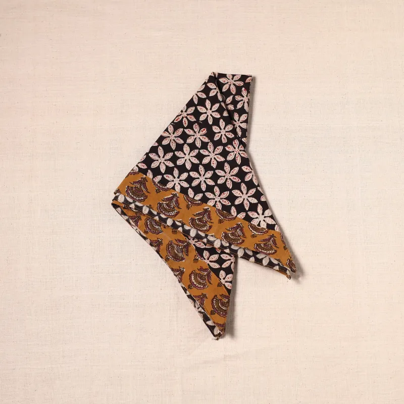 Black - Handmade Cotton Bandana 20 sold by Itokri