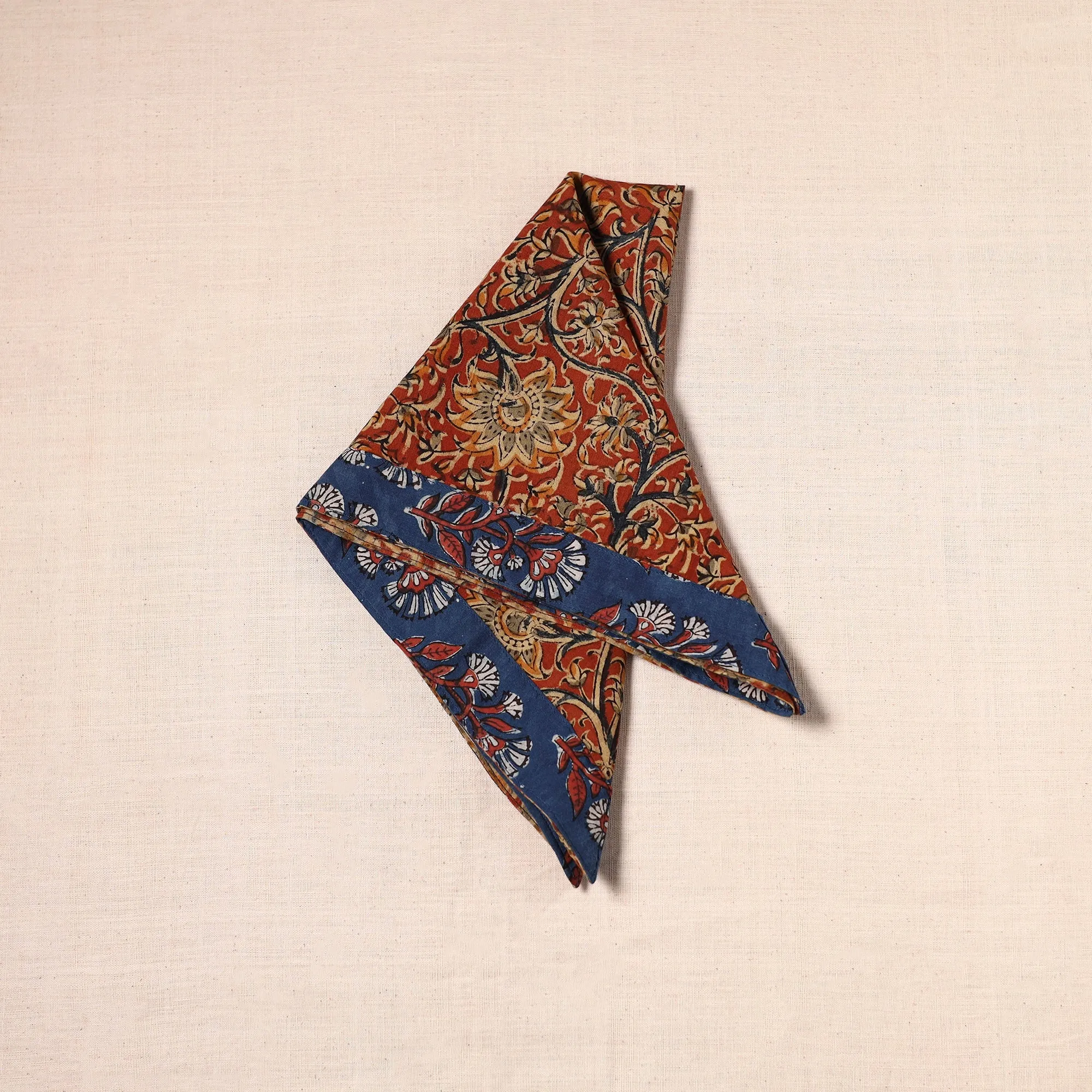 Red - Handmade Cotton Bandana 01 sold by Itokri