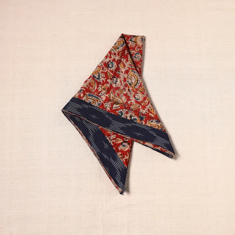 Red - Handmade Cotton Bandana 02 sold by Itokri