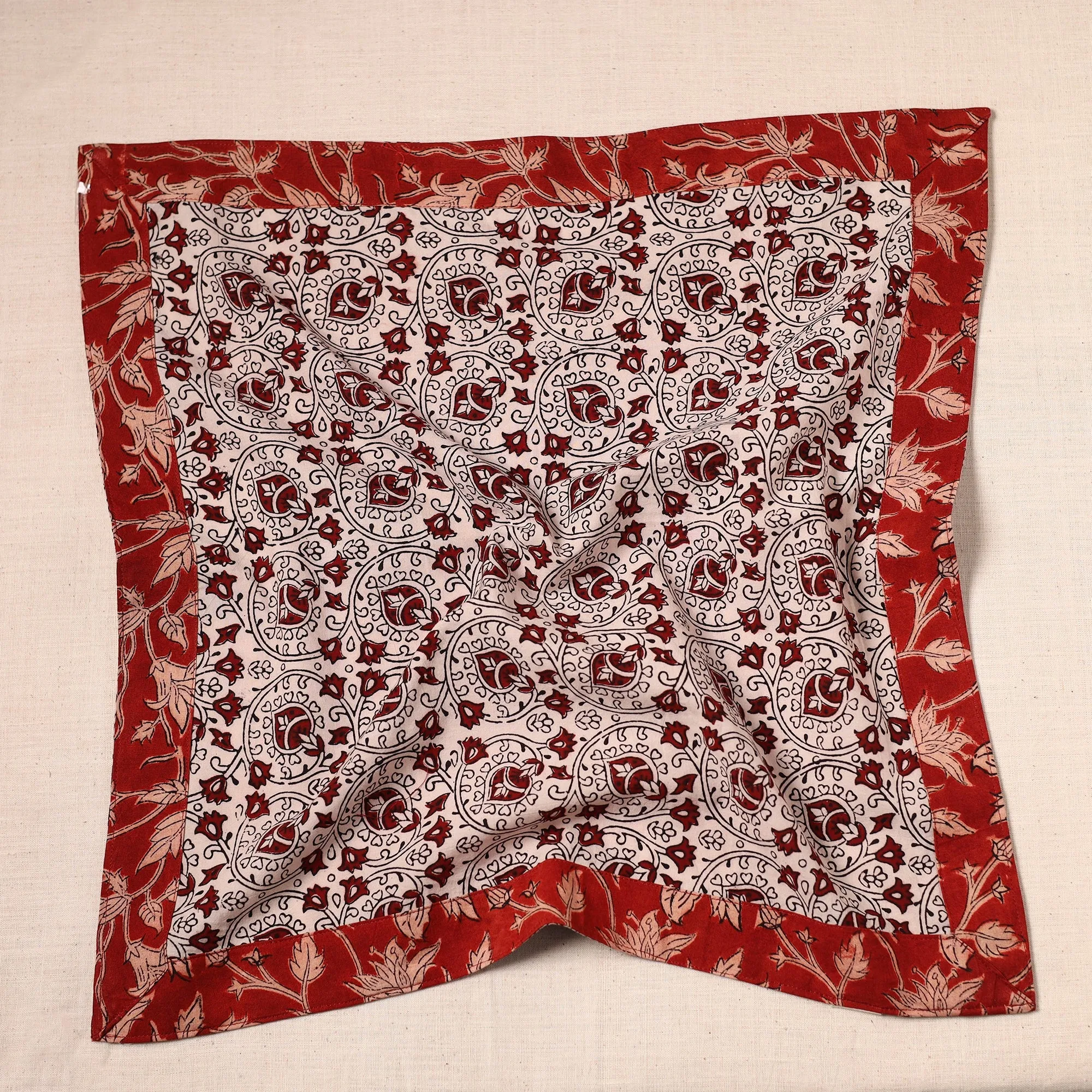 Beige - Handmade Cotton Bandana 37 sold by Itokri product image thumbnail 2