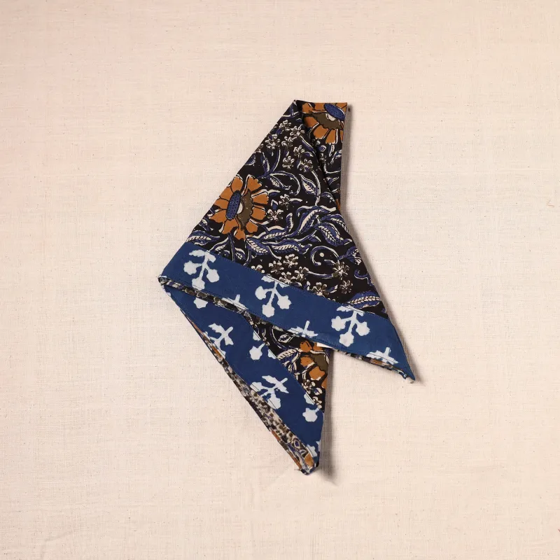 Black - Handmade Cotton Bandana 25 sold by Itokri
