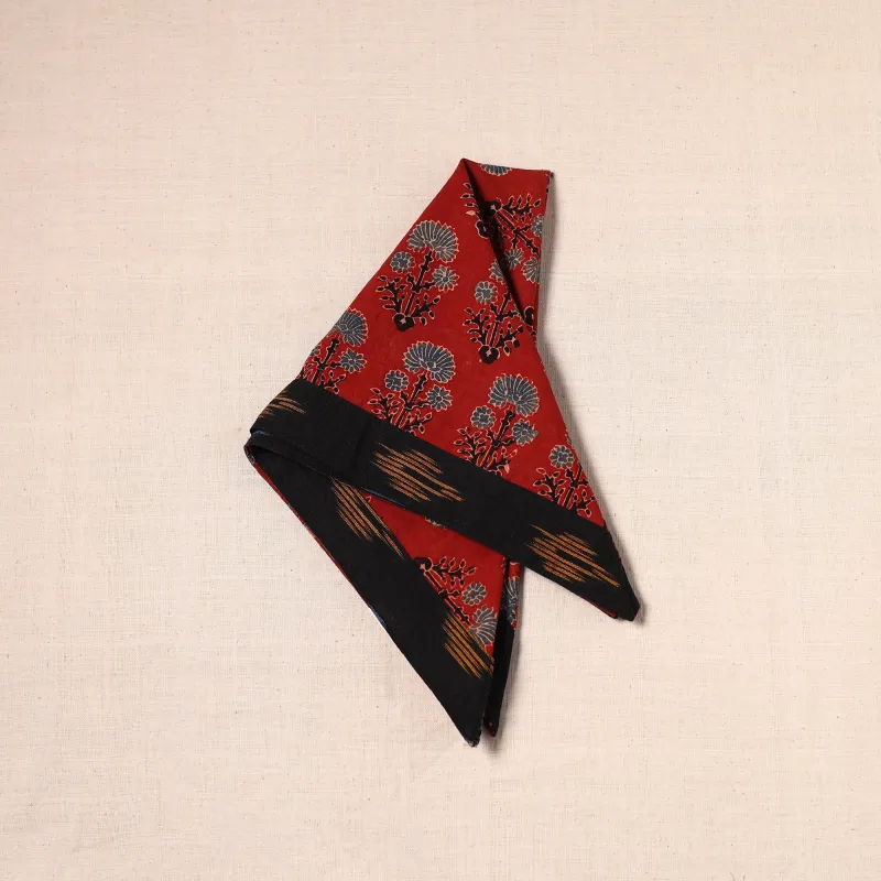 Red - Handmade Cotton Bandana 34 sold by Itokri