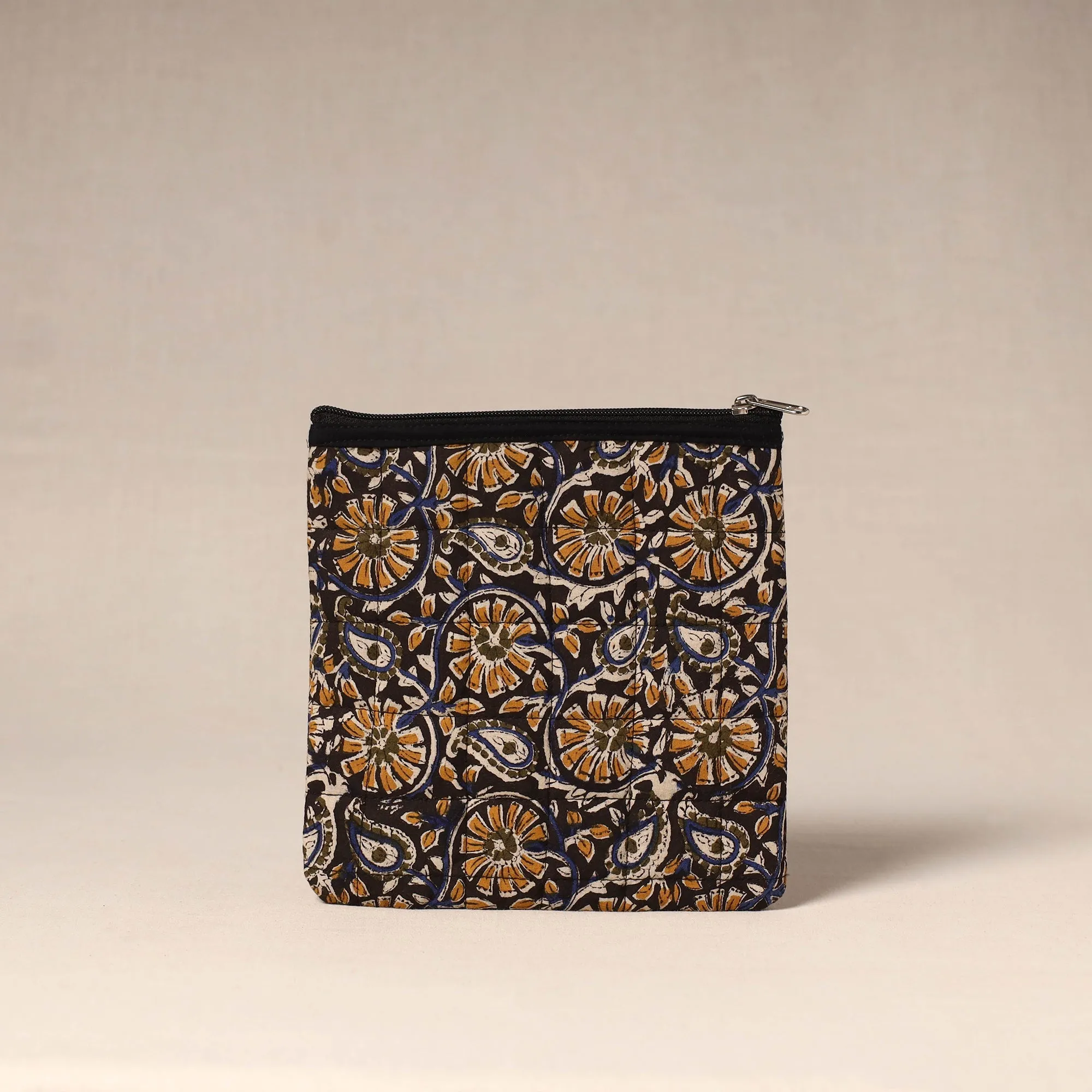 Black - Handmade Quilted Utility Pouch 27 sold by Itokri