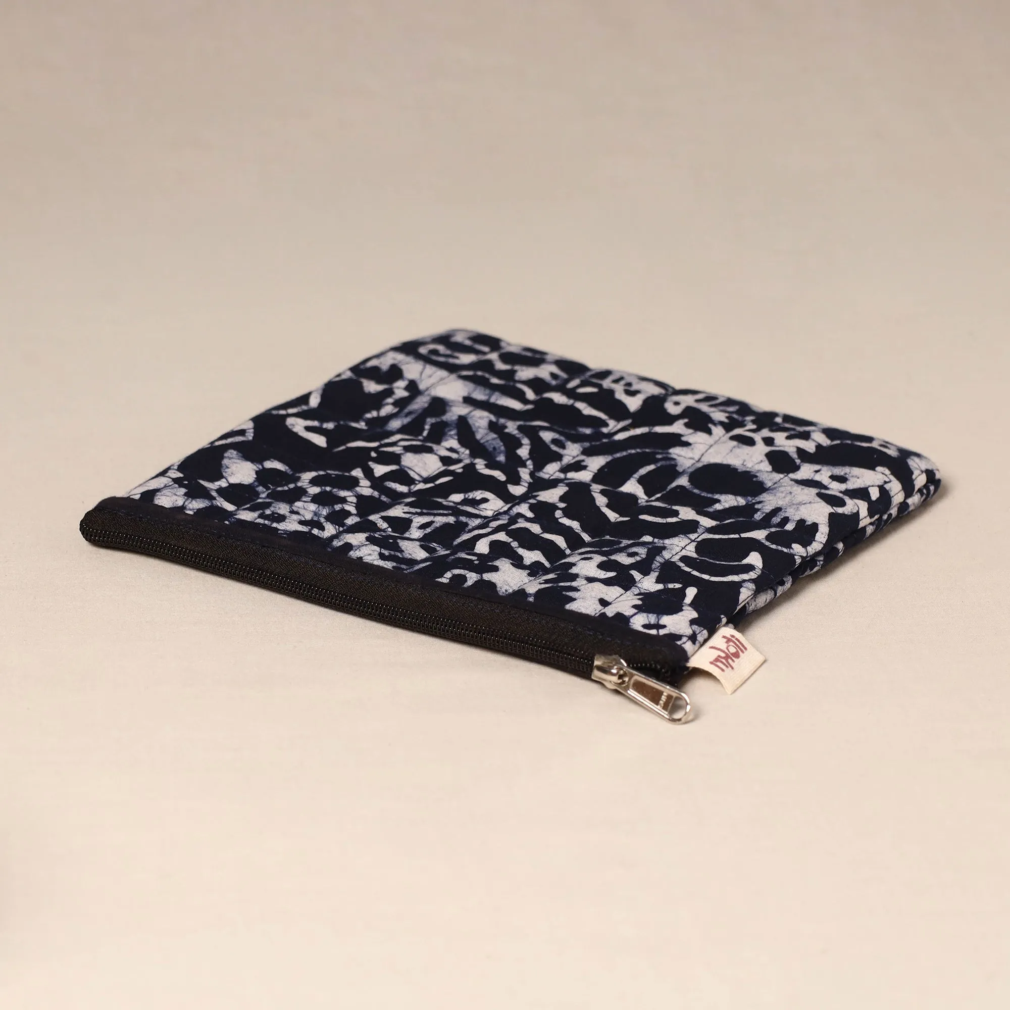 Blue - Handmade Quilted Utility Pouch 11 sold by Itokri product image thumbnail 2